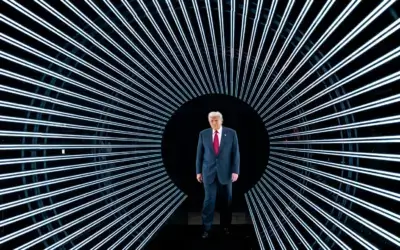 O ano em que a Casa Branca voltou ao estilo Trump